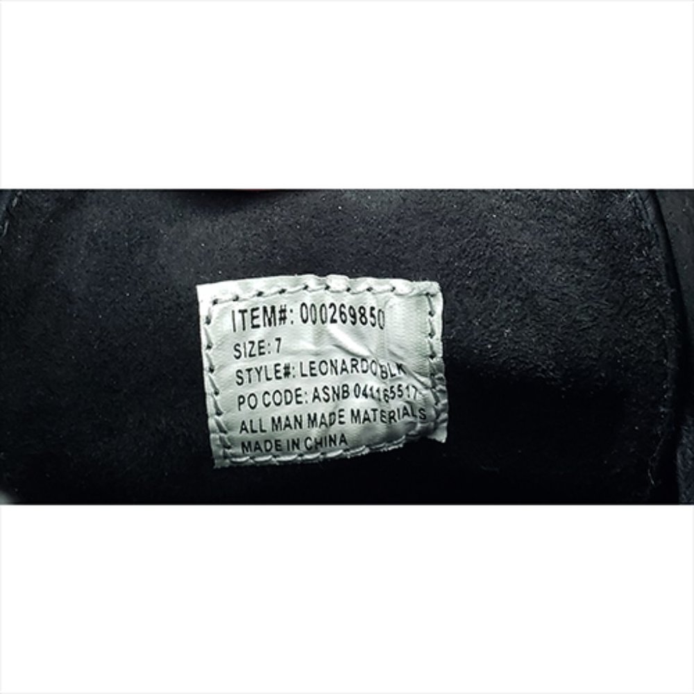 Morenza Men’s Business, Casual, Dress, Ankle Boots Square Toe Shoes Pre-Owned - Picture 12 of 12